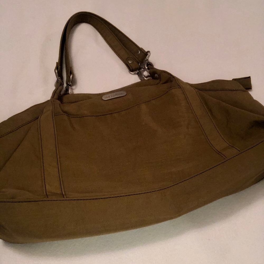 Baggallini Brown w/red inside lining purse!